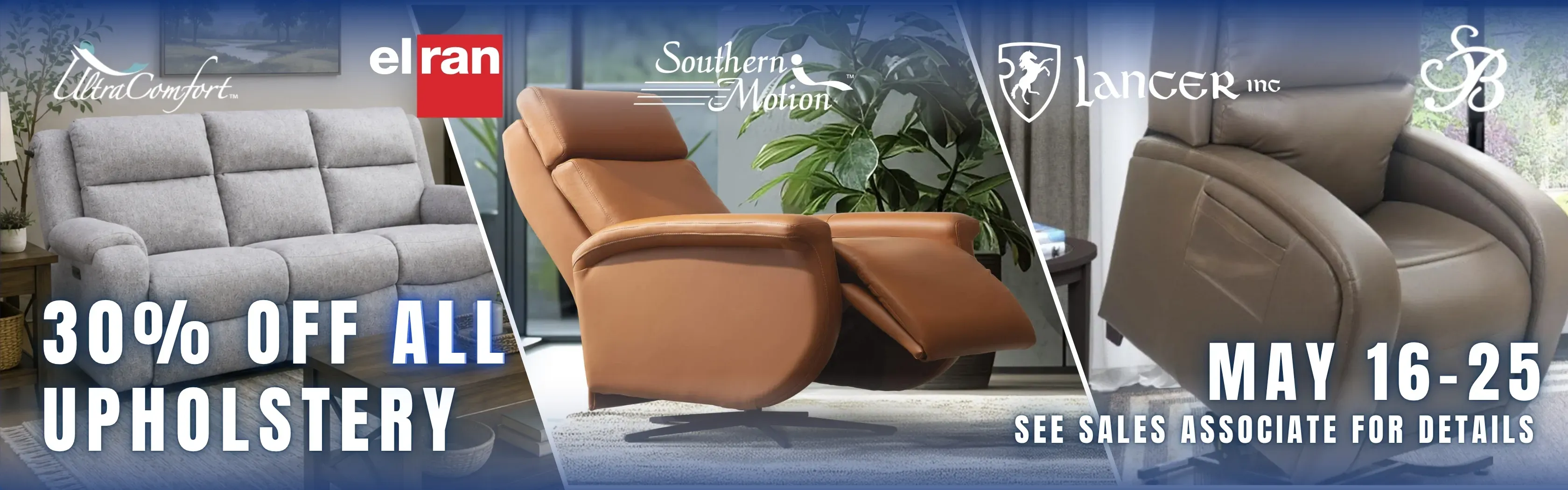 30% OFF Upholstery